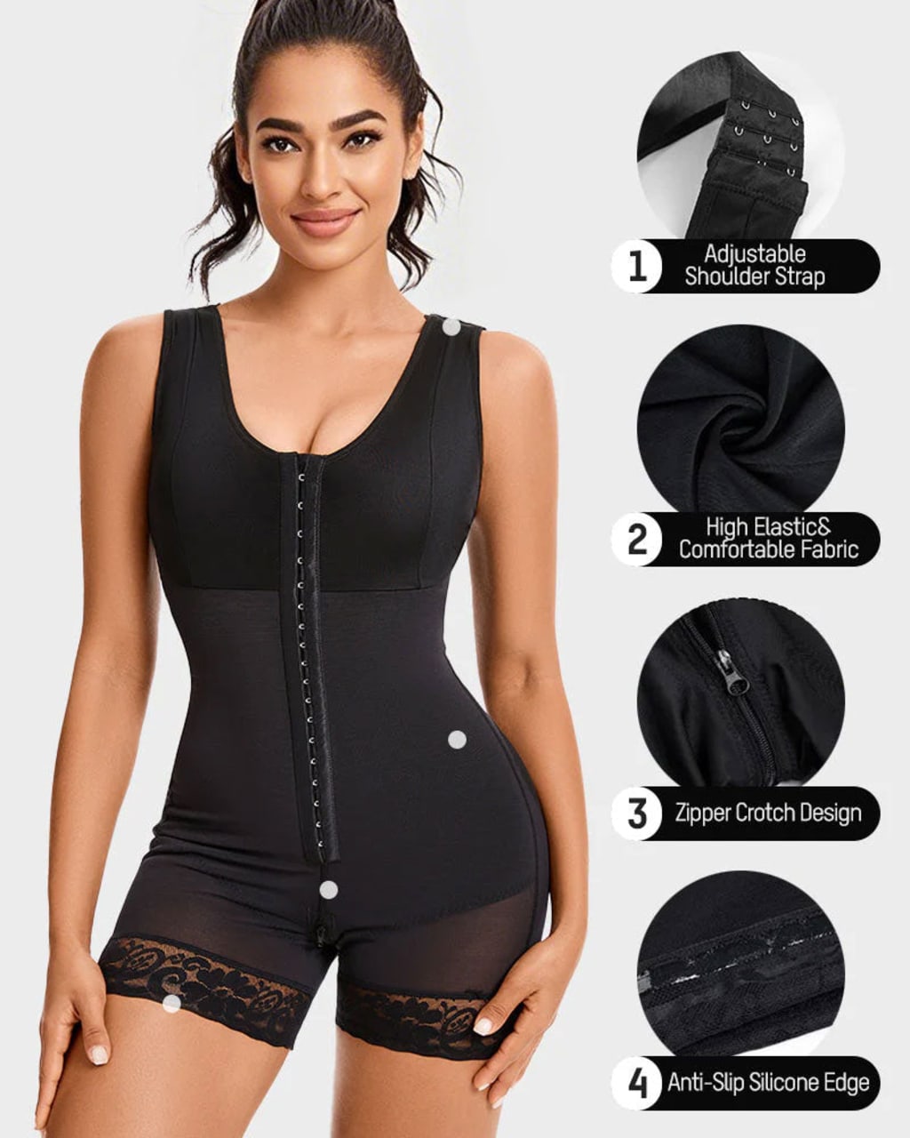Fajas Colombian Tummy Compression Shapewear